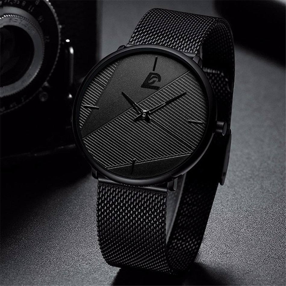 DIJANES Minimalist Ultra Thin Watch for Men - Premium Watches from Dressmycell.com - Just $16.00! Shop now at Dressmycell.com DIJANES Minimalist Ultra Thin Watch for Men - Premium Watches from Dressmycell.com - Just $16.00! Shop now at Dressmycell.com